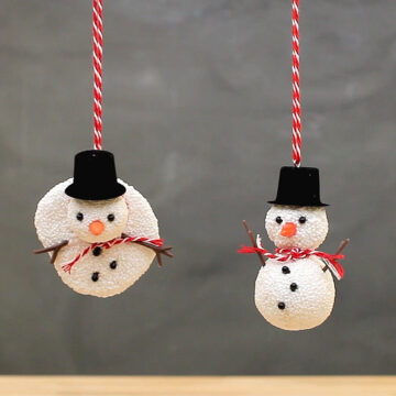 Vyrábame snehuliakov z plastelíny